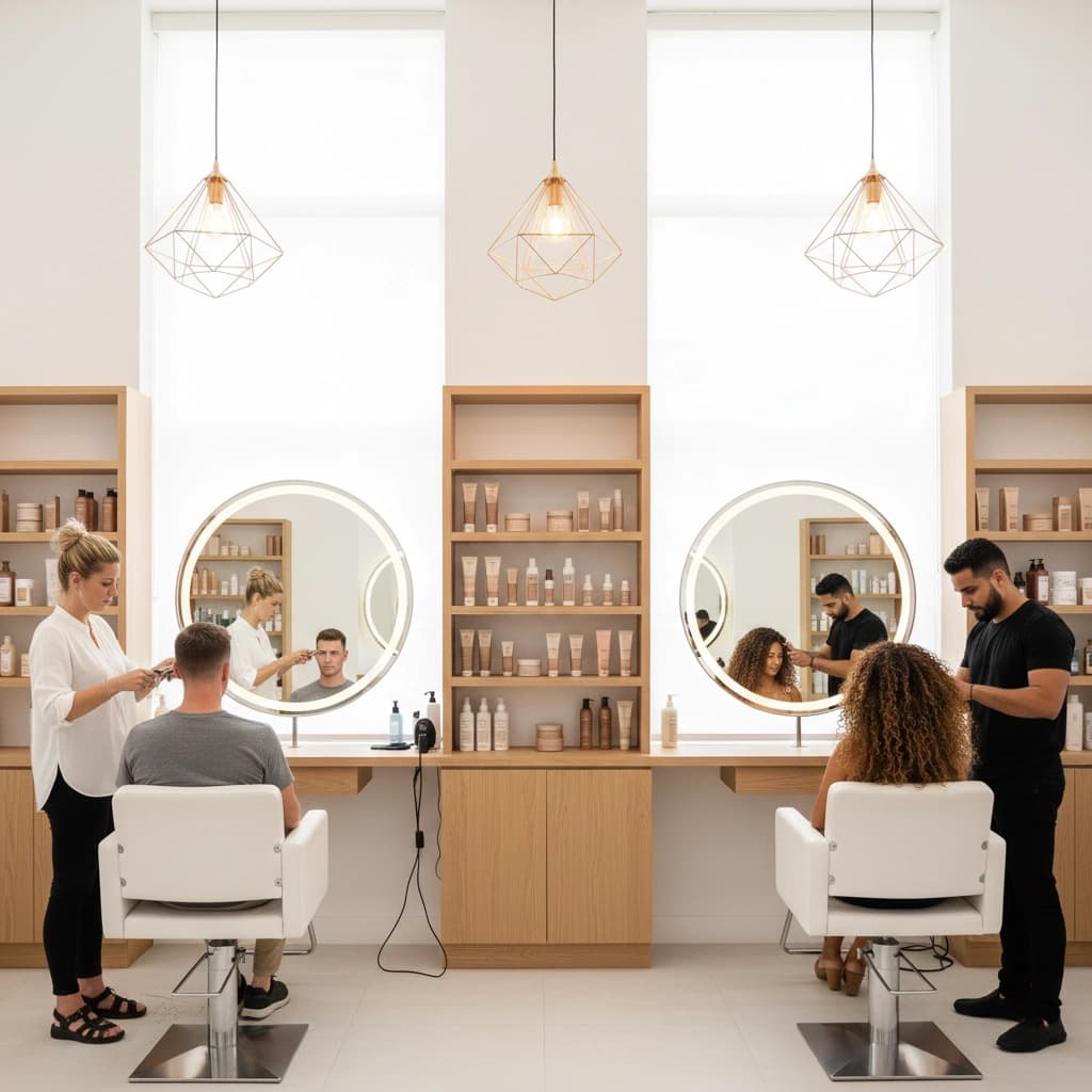 Salón unisex moderno en Santo Domingo